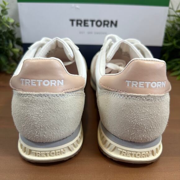 Tretorn Women's Hailey Pink Lace Up Memory Foam Sneakers Size 6.5 - Picture 5 of 9